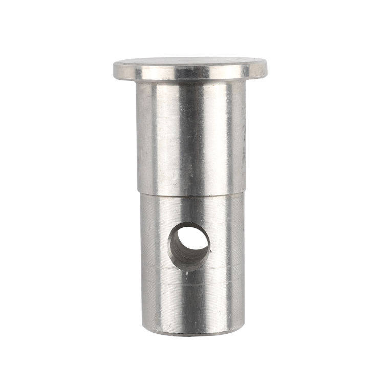 Customized Dowel Pins CNC Turning Stainless Steel Clevis Pin Shaft With Flat Head