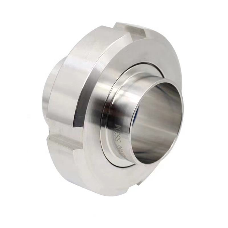 Stainless Steel 304 316L Pipe Union Fitting Beer Brewery Equipment Parts