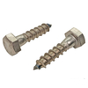Fastener Manufacturer Hexagon Head Wood Screws DIN571 A4-80 for Timber construction