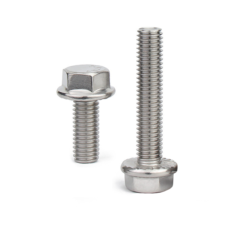 Manufacture OEM High Quality Stainless Steel DIN6921 Flange Bolt