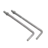 Grade 4.8 8.8 10.9 12.9 Galvanized Steel Black Oxide L & J Type Hook Anchor Bolt 