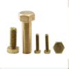 High Quality Full Thread Brass Screw Hex Head Machine Brass Bolt