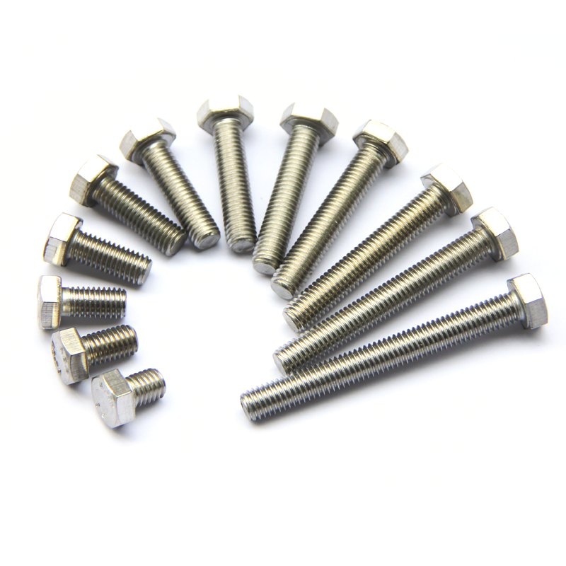 Wholesale Stainless Steel M3-M100 Hexagon Head Bolt Hex Bolts