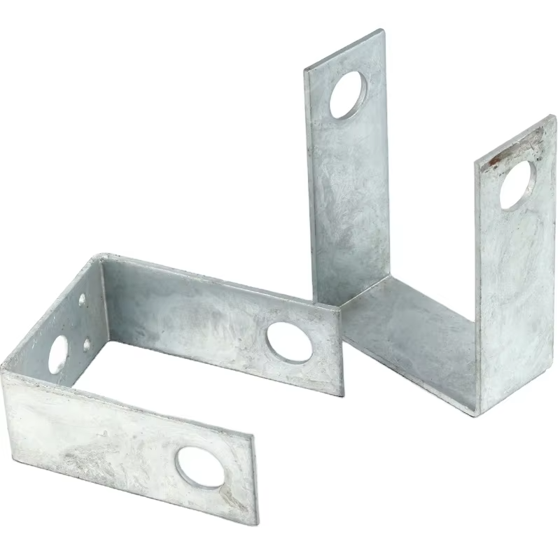 Customized hardware Stamping parts steel u shape bracket