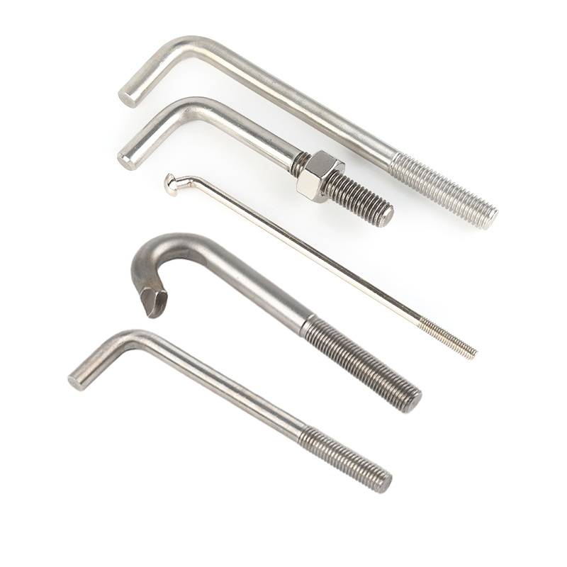 China Fastener Supplier OEM Stainless Steel Customized J Bolt L Bolt