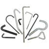 Grade 4.8 8.8 10.9 12.9 Galvanized Steel Black Oxide L & J Type Hook Anchor Bolt 