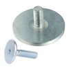 Carbon Steel Zinc Plated Customized Big Flat Head Large Round Head Machine Screw