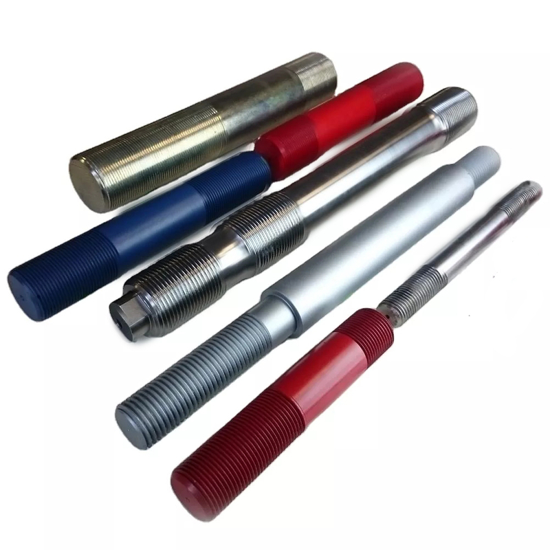 Hardware Manufacture High Quality Customized Stud Bolt Milling Flutes Threaded Rod