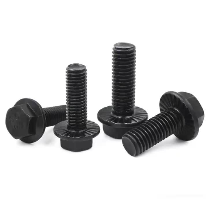 High Tensile DIN6921 8.8 Grade Coarse Flange Hex Bolts