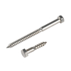 Fastener Manufacturer Hexagon Head Wood Screws DIN571 A4-80 for Timber construction