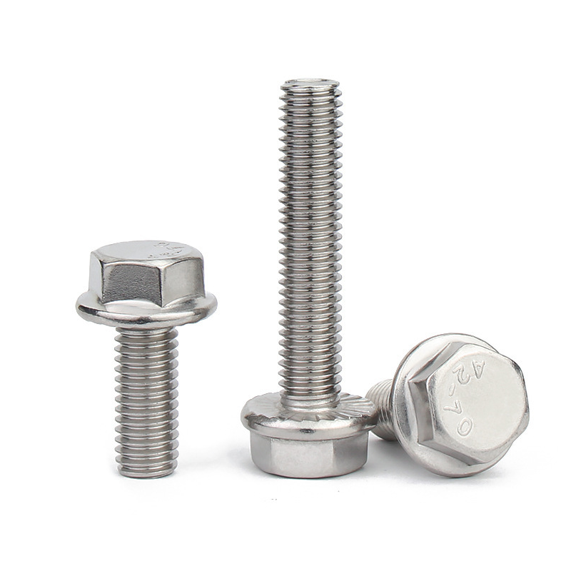 Manufacture OEM High Quality Stainless Steel DIN6921 Flange Bolt