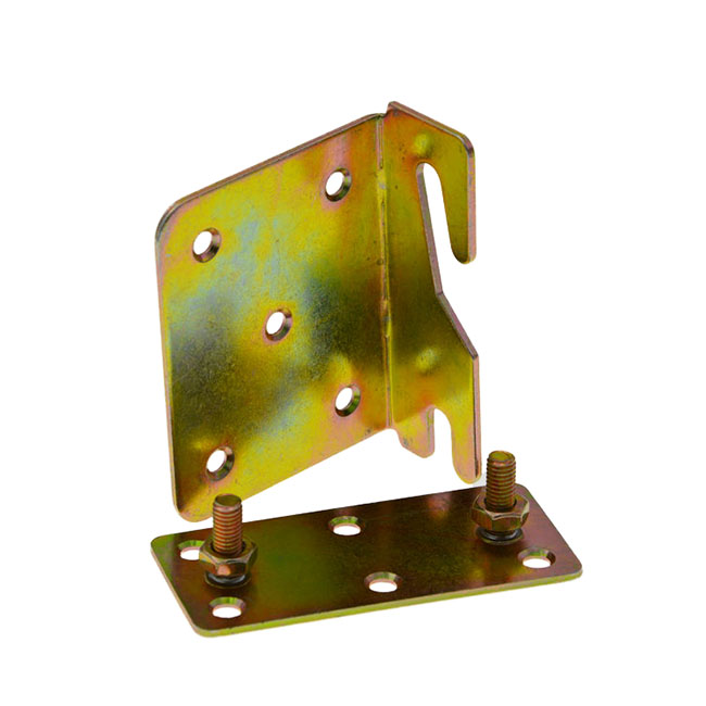 Colorized Galvanized Customized Metal Bed Corner Bracket