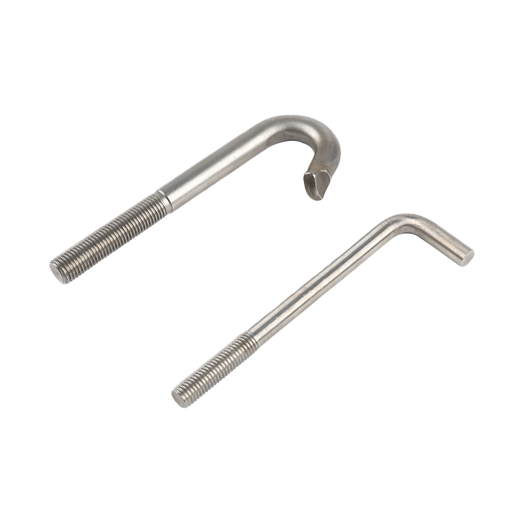 China Fastener Supplier OEM Stainless Steel Customized J Bolt L Bolt