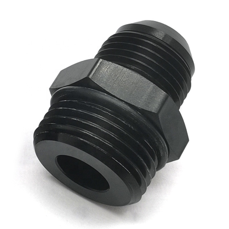 High-Quality Aluminum Auto Parts Fuel Pump Connector CNC Machined for Universal Car Models