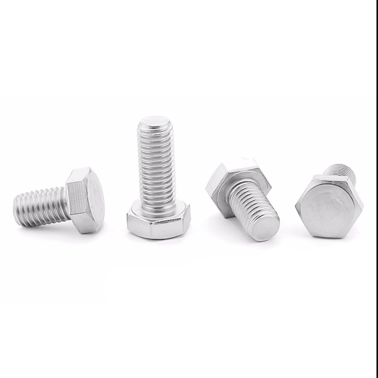 High Quality Full Thread Alu Screw Hex Head Machine Aluminum Bolt