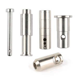Customized Dowel Pins CNC Turning Stainless Steel Clevis Pin Shaft With Flat Head