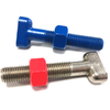 High Tensile Blue Fluoropolymer Coated Dacromet T Head Bolt