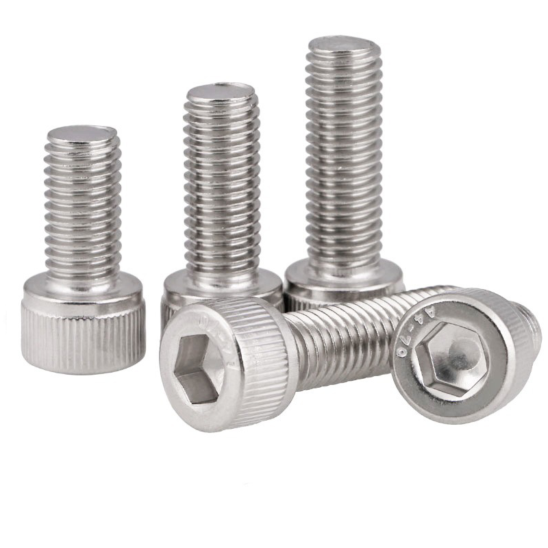 ODM OEM Customized Stainless Steel Bolt DIN912 Hex Socket Bolt Allen Bolts