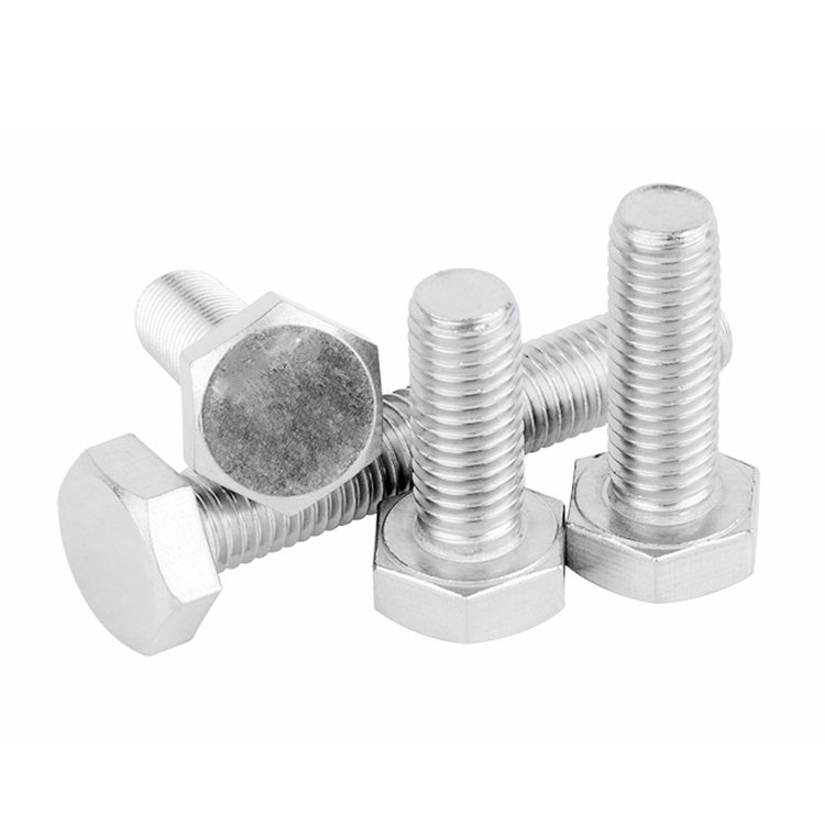 High Quality Full Thread Alu Screw Hex Head Machine Aluminum Bolt