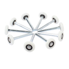 Garage Door Rollers 2 " Commercial 10 Ball Metal Rollers Steel Rollers