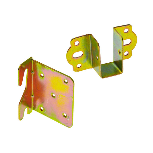 Colorized Galvanized Customized Metal Bed Corner Bracket