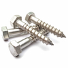 Fastener Manufacturer Hexagon Head Wood Screws DIN571 A4-80 for Timber construction