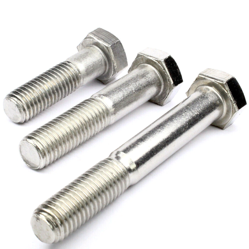 Wholesale Stainless Steel DIN931 half thread Hex Head Bolt 