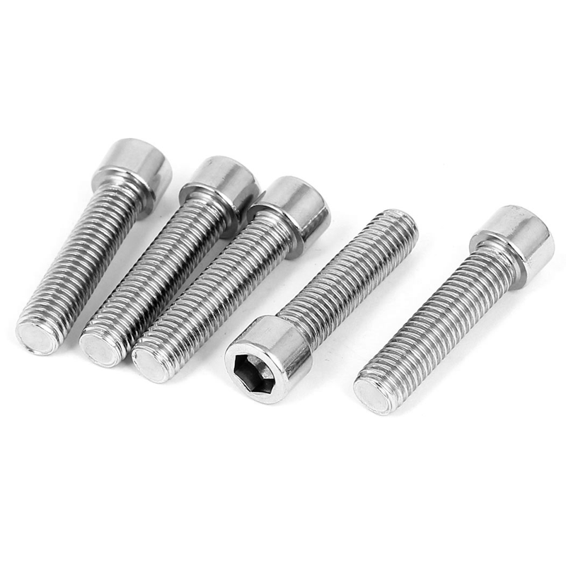 ODM OEM Customized Stainless Steel Bolt DIN912 Hex Socket Bolt Allen Bolts