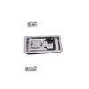 Stainless Steel Recessed Bar Lock for Cargo Trailer Truck Body Parts