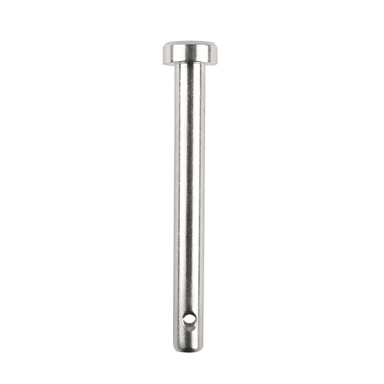 Customized Dowel Pins CNC Turning Stainless Steel Clevis Pin Shaft With Flat Head