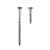 Fastener Manufacturer Hexagon Head Wood Screws DIN571 A4-80 for Timber construction