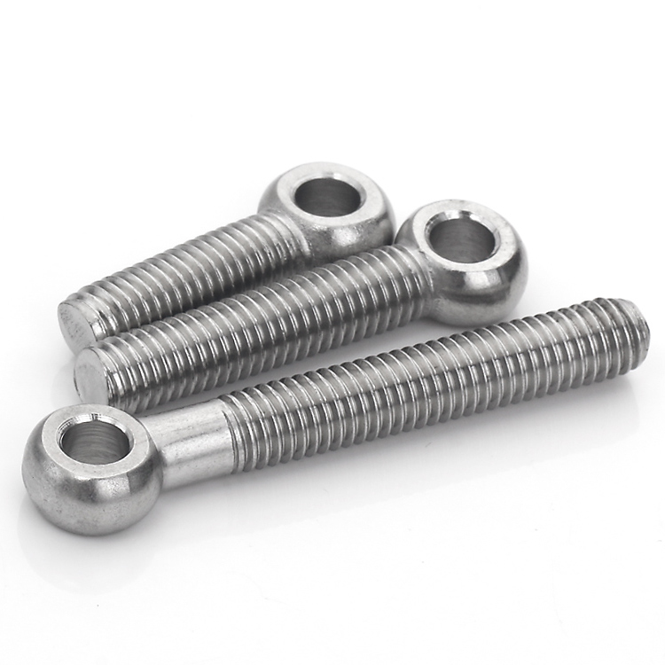 DIN444 Carbon Steel Stainless Steel Lifting Screw Eye Bolt Swing Eye Bolt M6 M8 M10 M12