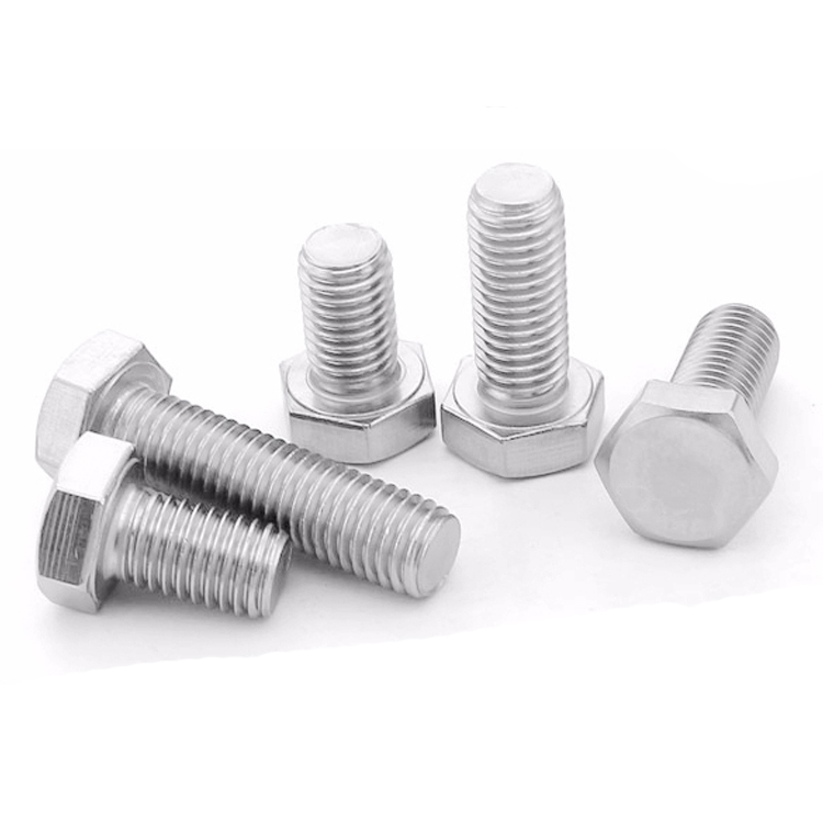 High Quality Full Thread Alu Screw Hex Head Machine Aluminum Bolt