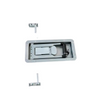 Stainless Steel Recessed Bar Lock for Cargo Trailer Truck Body Parts