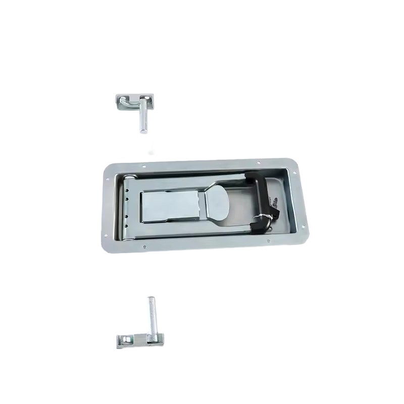 Stainless Steel Recessed Bar Lock for Cargo Trailer Truck Body Parts